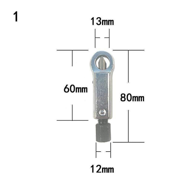 Planet Gates 1Pcs Heavy Duty Rust Resistant Damaged Nut Splitter Remover Rusty Nut Splitter Spanner Remove Cutter Tool Steel Wrench Hex