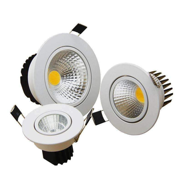 Planet Gates 1PCS High Brightness LED Downlight 3W / 5W / 7W / 9W / 12W LED Ceiling Light AC220V 230V 240V LED Ceiling Light Indoor Lighting