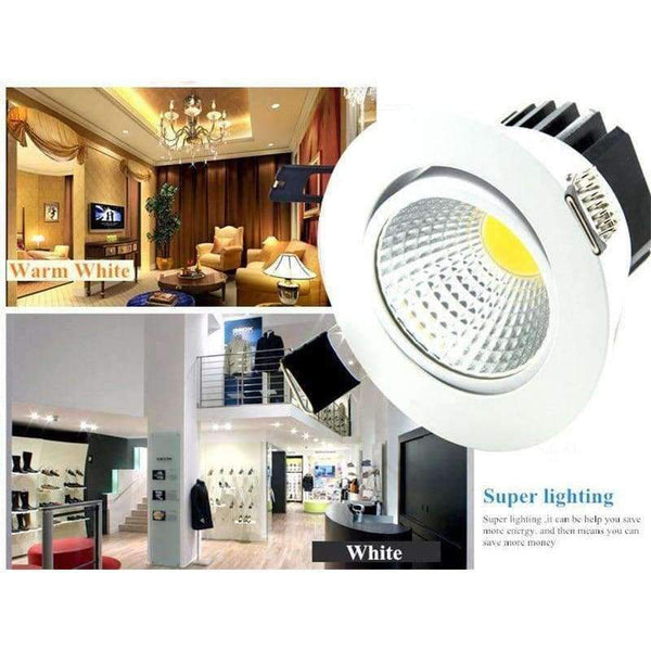 Planet Gates 1PCS High Brightness LED Downlight 3W / 5W / 7W / 9W / 12W LED Ceiling Light AC220V 230V 240V LED Ceiling Light Indoor Lighting