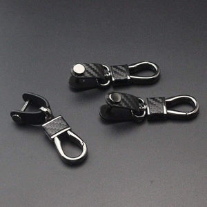 1pcs High quality Carbon fibre Metal Key Ring Key Chain For BMW E46 E52 E53 E60 E90 F01 F20 F10 F30 F15 X1 X3 X5 X6 Auto parts