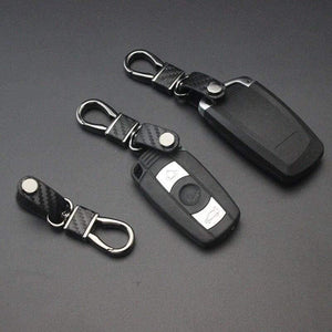1pcs High quality Carbon fibre Metal Key Ring Key Chain For BMW E46 E52 E53 E60 E90 F01 F20 F10 F30 F15 X1 X3 X5 X6 Auto parts