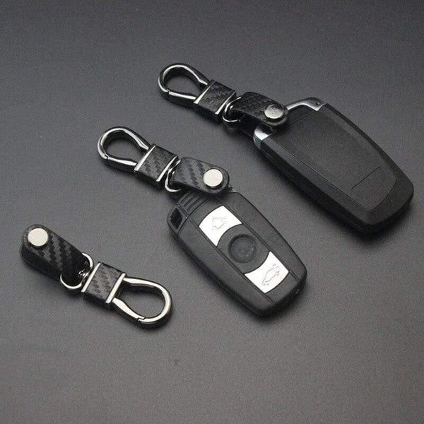 1pcs High quality Carbon fibre Metal Key Ring Key Chain For BMW E46 E52 E53 E60 E90 F01 F20 F10 F30 F15 X1 X3 X5 X6 Auto parts