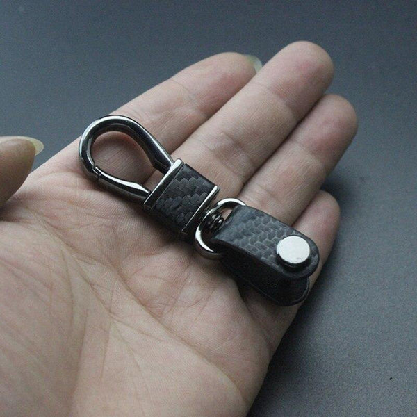 1pcs High quality Carbon fibre Metal Key Ring Key Chain For BMW E46 E52 E53 E60 E90 F01 F20 F10 F30 F15 X1 X3 X5 X6 Auto parts