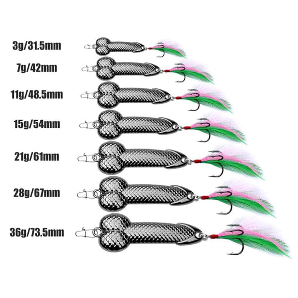 Planet Gates 1pcs High Quality Metal Spoon Lure 3g -36g Black Rose Gold  Metal Sequins with Feather Hard Lure For Bass Pike Carp Fishing