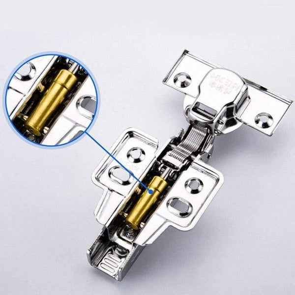 1pcs Hinge Stainless Steel Door Hydraulic Hinges Damper Buffer Soft Close For Cabinet Door Cupboard Furniture Hardware