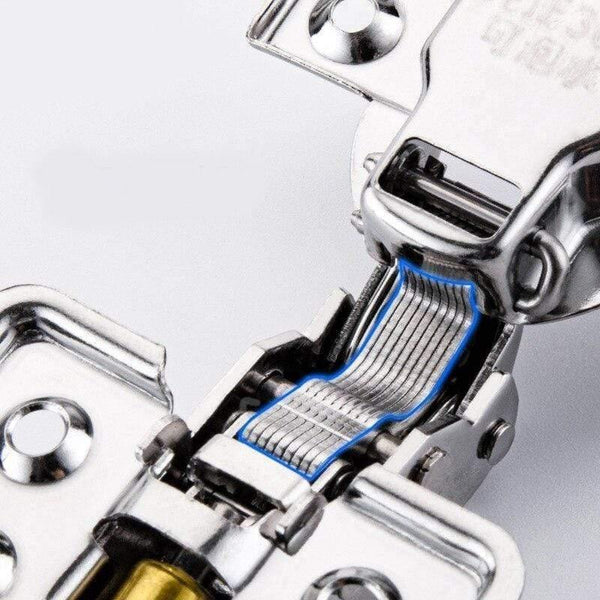 1pcs Hinge Stainless Steel Door Hydraulic Hinges Damper Buffer Soft Close For Cabinet Door Cupboard Furniture Hardware