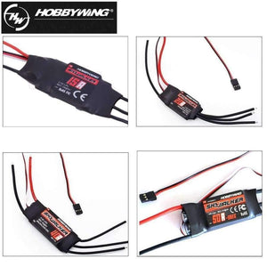 Planet Gates 1pcs Hobbywing Skywalker 15A/20A/30A/40A/50A/60A/80ASpeed Controler With UBEC For RC FPV Quadcopter  RC Airplanes Helicopter