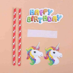 Planet Gates 1pcs I Party Theme Pony Party Supplies Sets Plate Cake Dish Pennants Tablecovers Birthday Party Decorations Kids Chrismas Decor