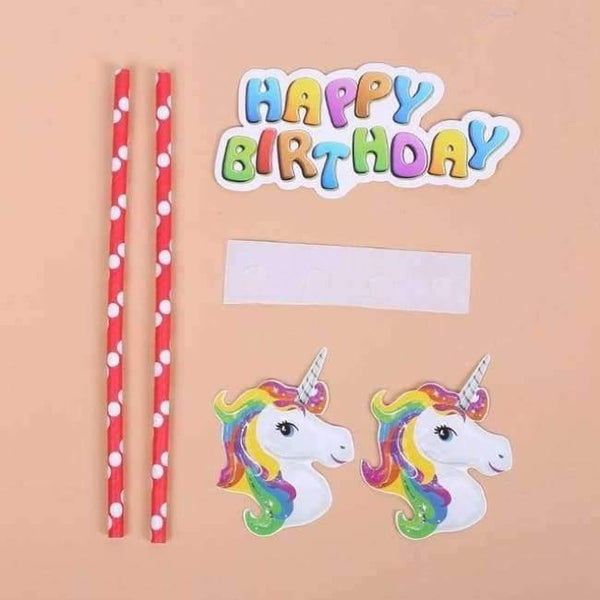 Planet Gates 1pcs I Party Theme Pony Party Supplies Sets Plate Cake Dish Pennants Tablecovers Birthday Party Decorations Kids Chrismas Decor