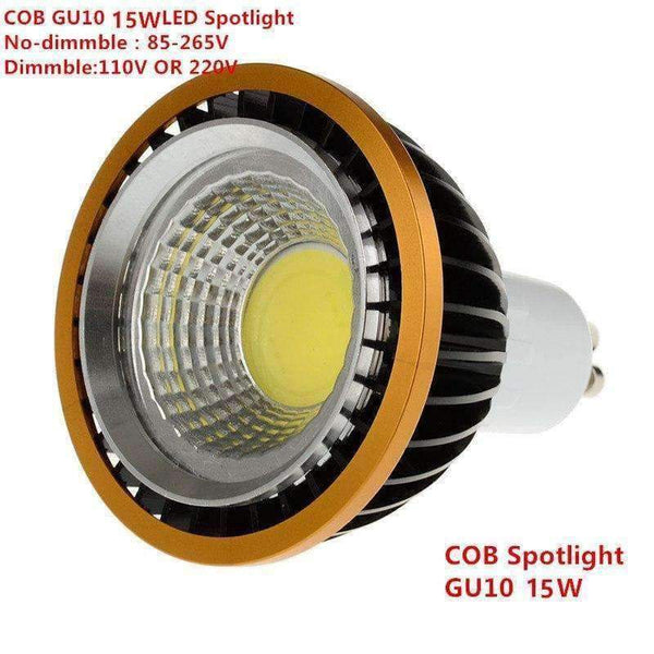 Planet Gates 1PCS LED COB PAR20 Bulb 220V 110V dimmable GU10 15W bulb LED P20 Spotlights Lamps White/Warm White/Cold White Spot light