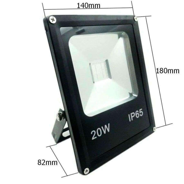 Planet Gates 1PCS Led Spotlight RGB Floodlights 10W 20W 30W 50W Flood Lighting IP65 Outdoor 85-265V Spotlights+Remote Controller Spot Garden