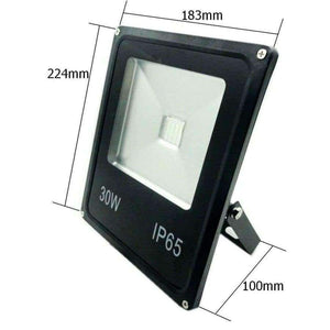 Planet Gates 1PCS Led Spotlight RGB Floodlights 10W 20W 30W 50W Flood Lighting IP65 Outdoor 85-265V Spotlights+Remote Controller Spot Garden