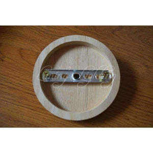 Planet Gates 1PCS/LOT 120mm 1 Holder Pendant Lights Ceiling Plate Wooden wood ceiling base cover plate LED rope light DIY accessories part