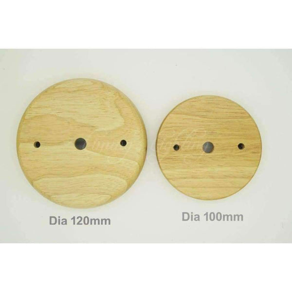 Planet Gates 1PCS/LOT 120mm 1 Holder Pendant Lights Ceiling Plate Wooden wood ceiling base cover plate LED rope light DIY accessories part