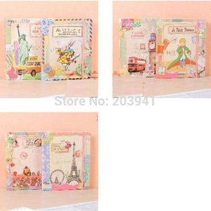 Planet Gates 1pcs/lot  New Vintage cartoon series Hardcover notebook Notepad Planner Paper Notebook Writing Pads