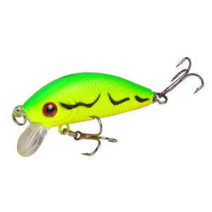 Planet Gates 1PCS Minnow Fishing Lure 50mm4.2g  Topwater Hard Bait Wobbler Jig Bait Crankbait Carp Striped bass Pesca Fishing tackle SwimBait
