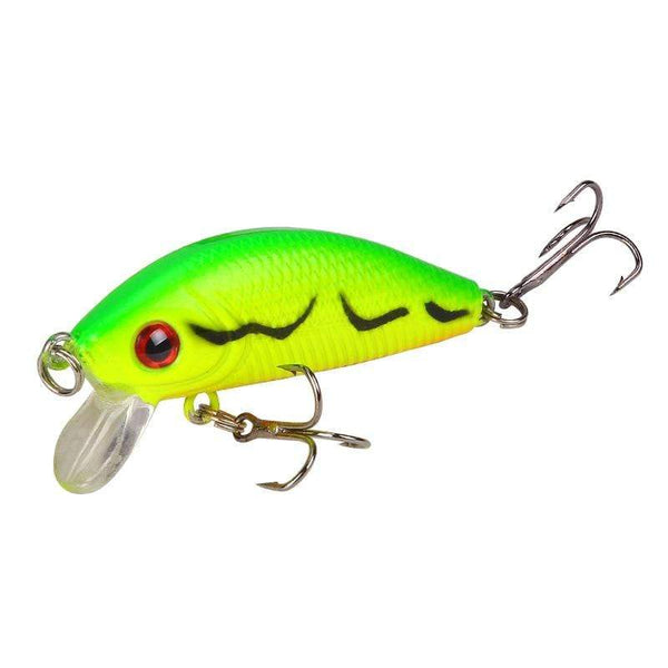 Planet Gates 1PCS Minnow Fishing Lure 50mm4.2g  Topwater Hard Bait Wobbler Jig Bait Crankbait Carp Striped bass Pesca Fishing tackle SwimBait