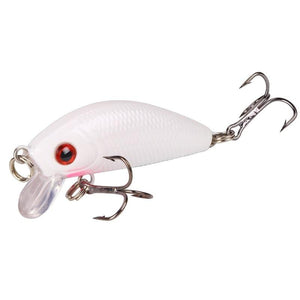 Planet Gates 1PCS Minnow Fishing Lure 50mm4.2g  Topwater Hard Bait Wobbler Jig Bait Crankbait Carp Striped bass Pesca Fishing tackle SwimBait
