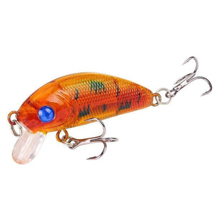 Planet Gates 1PCS Minnow Fishing Lure 50mm4.2g  Topwater Hard Bait Wobbler Jig Bait Crankbait Carp Striped bass Pesca Fishing tackle SwimBait
