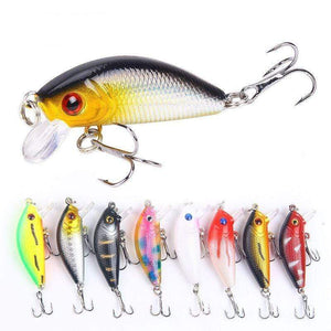 Planet Gates 1PCS Minnow Fishing Lure 50mm4.2g  Topwater Hard Bait Wobbler Jig Bait Crankbait Carp Striped bass Pesca Fishing tackle SwimBait