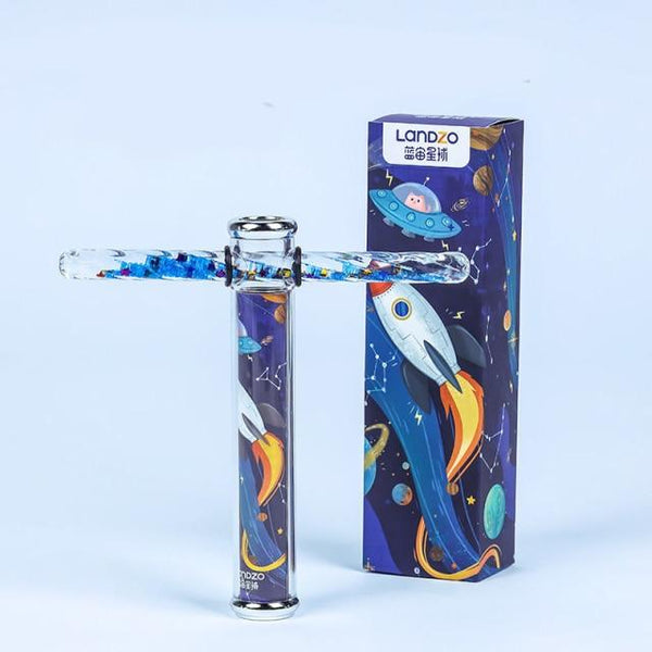 Planet Gates 1PCS Navy Blue Kaleidoscope Classic Toys Quicksand Glitter Wand Kaleidoscope Baby Toy Funny Light Shadow Science Educational Toys For Children