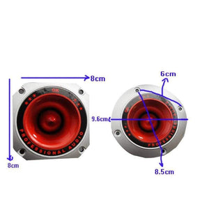 Planet Gates 1pcs Piezo Horn Speaker Tweeter Piezoelectric Head Driver Loudspeaker Treble Car stereo with led Power 3w
