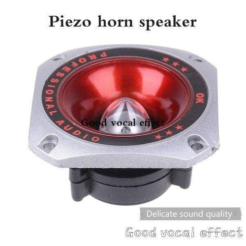 Planet Gates 1pcs Piezo Horn Speaker Tweeter Piezoelectric Head Driver Loudspeaker Treble Speaker Tweeter Loudspeaker Treble Head Driver