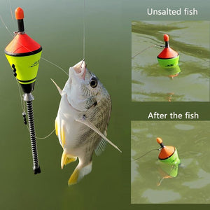Planet Gates 1Pcs Portable Automatic illuminate Carp Fishing Float Fishing Accessories Fast Fishing Artifact Fishing Float Device Hot
