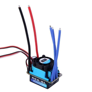 Planet Gates 1pcs Racing 25A 35A 60A SL Brushless Speed Controller ESC for RC 1/10 1:10 1:12 Car Truck Drop freeship