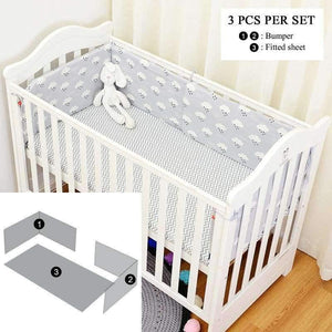 Planet Gates 1pcs raining clauds 1 Infant Baby Kids Cotton Nursery bedding Crib Bumper Bed Protector,Fashion Raining Bedding Set available 1-5pcs/set