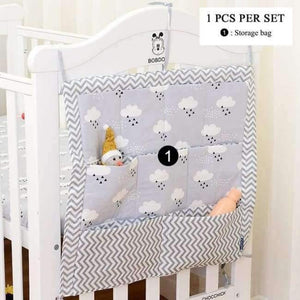 Planet Gates 1pcs raining clauds 2 Infant Baby Kids Cotton Nursery bedding Crib Bumper Bed Protector,Fashion Raining Bedding Set available 1-5pcs/set
