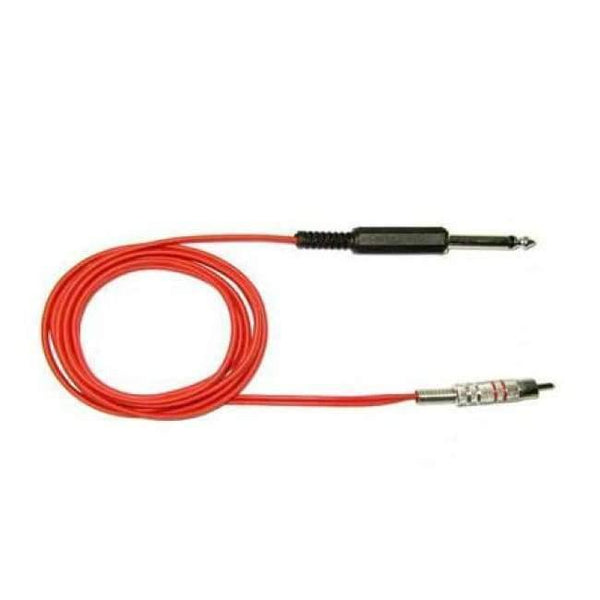 Planet Gates 1PCS RCA Clip Cord For Tattoo Red 6 Feet  Cord For Power Supply Tattoo Machine Free Shipping