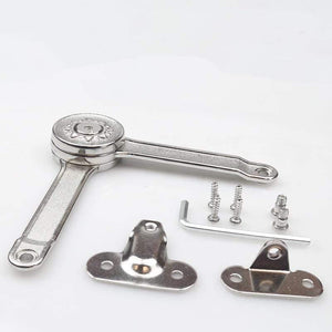 1pcs Soft close cabinet hinges Adjustable Hydraulic Gas Spring Cupboard door Damper Furniture Lift Up Flap Stay Support Hardware