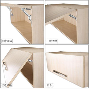 1pcs Soft close cabinet hinges Adjustable Hydraulic Gas Spring Cupboard door Damper Furniture Lift Up Flap Stay Support Hardware