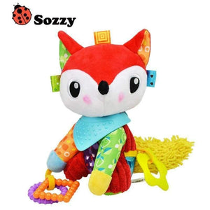 Planet Gates 1pcs Sozzy Multifunctional Baby Toys Rattles Mobiles Soft Cotton Infant Pram Stroller Car Bed Rattles Hanging Animal Plush Toys