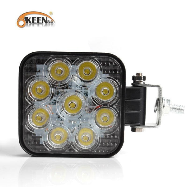 Planet Gates 1pcs Spot 48W 4inch 10cm 18W 27W 48W Offroad Car 4WD Truck Tractor Boat Trailer 4x4 SUV ATV 12V Spot Flood LED Light Bar LED Work Light