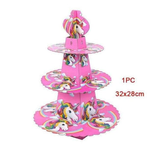 Planet Gates 1pcs T Party Theme Pony Party Supplies Sets Plate Cake Dish Pennants Tablecovers Birthday Party Decorations Kids Chrismas Decor