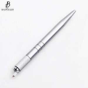 Planet Gates 1pcs Tatoo Pen Microblading Pen for Eyebrow Tattoo Machine Tebori Permanent Makeup Eyebrow Tattoo Manual Pen Needle Blade Slot