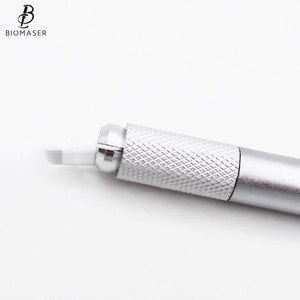 Planet Gates 1pcs Tatoo Pen Microblading Pen for Eyebrow Tattoo Machine Tebori Permanent Makeup Eyebrow Tattoo Manual Pen Needle Blade Slot