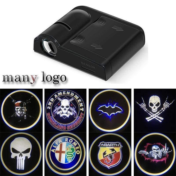 Planet Gates 1PCS Universal Wireless Car Door Welcome Logo Light Projector LED Laser Lamp For Ford BMW Toyota Volkswagen Chevrolet Mazda