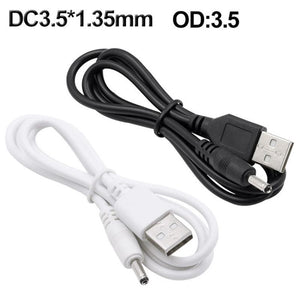 Planet Gates 1pcs USB To DC 3.5 * 1.35mm Round Hole Mini Speaker Charging Cable 5V Power Cord 3.5mm Charging Cable For USB Fan USB Lamp