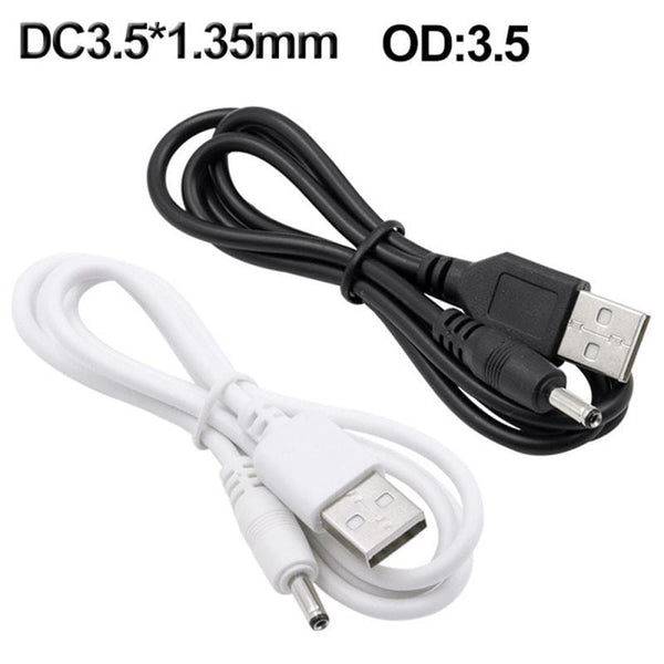 Planet Gates 1pcs USB To DC 3.5 * 1.35mm Round Hole Mini Speaker Charging Cable 5V Power Cord 3.5mm Charging Cable For USB Fan USB Lamp