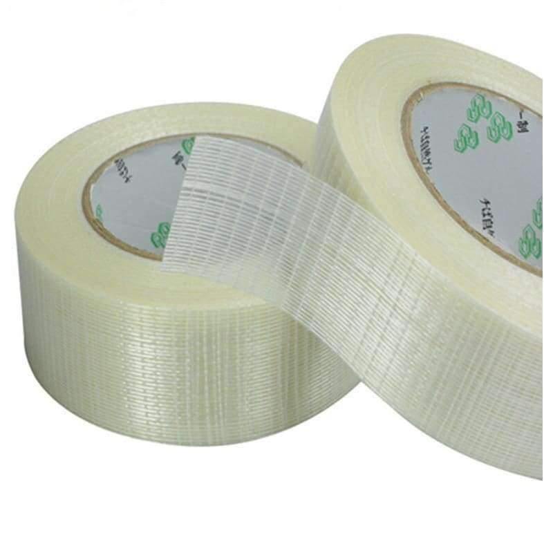 Planet Gates 1PCS / volumes high strength transparent grid type, glass fiber reinforced plastic waterproof and wear-resistant adhesive tape