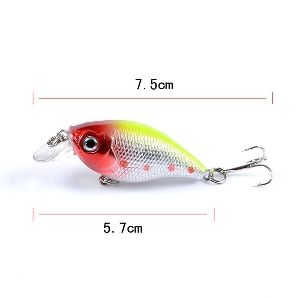 Planet Gates 1PCS Wobblers Quality Crankbait Simulation Fishing Lure 5.7cm 7g Jerkbait Floating Hard Bait Bass Carp Pesca Fishing Tackle