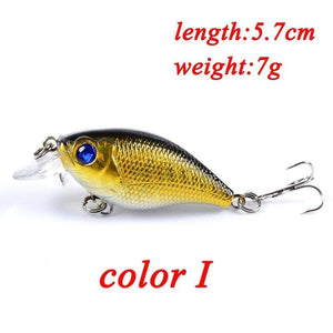 Planet Gates 1PCS Wobblers Quality Crankbait Simulation Fishing Lure 5.7cm 7g Jerkbait Floating Hard Bait Bass Carp Pesca Fishing Tackle