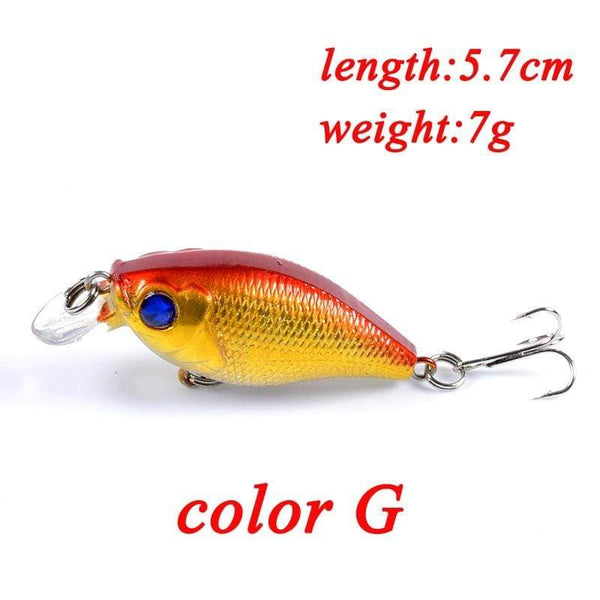 Planet Gates 1PCS Wobblers Quality Crankbait Simulation Fishing Lure 5.7cm 7g Jerkbait Floating Hard Bait Bass Carp Pesca Fishing Tackle