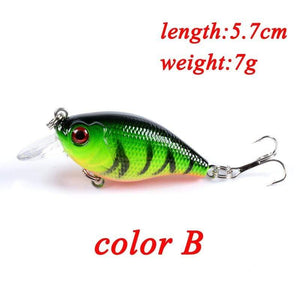 Planet Gates 1PCS Wobblers Quality Crankbait Simulation Fishing Lure 5.7cm 7g Jerkbait Floating Hard Bait Bass Carp Pesca Fishing Tackle