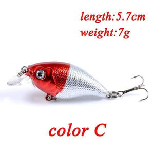 Planet Gates 1PCS Wobblers Quality Crankbait Simulation Fishing Lure 5.7cm 7g Jerkbait Floating Hard Bait Bass Carp Pesca Fishing Tackle