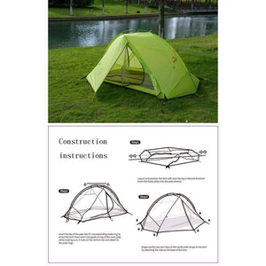 Planet Gates 1person Blue Outdoor 2 Person Camping Tent Ultralight Tent One Bedroom 1 Man 2 Man 4 Season Waterproof Tents barraca tenda