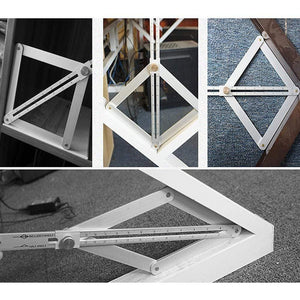 1piece Metal Ceiling Artifact Tool Square Protractor Digital Angle Ruler Finder Instrument Protractor Angle Meter Goniometer